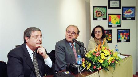 Inauguración del centro cívico de la Rúa, en 1999.
