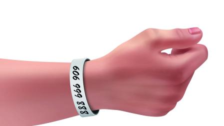 Pulsera de identificación