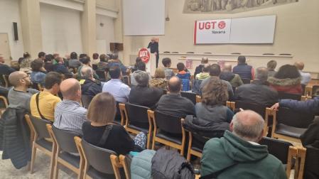 Acto de homenaje a afiliados que cumplen 25 años en el sindicato.
UGT
12/12/2023
