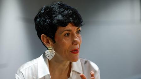 La ministra de Inclusión, Seguridad Social y Migraciones, Elma Saiz,