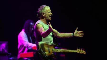 Concierto de Sting en el Navarra Arena.