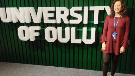 Irantzu Garcés Munárriz trabaja en la Universidad de Oulu, una ciudad del norte de Finlandia situada en el Golfo de Botnia