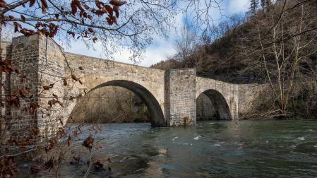 El puente Bereau, restaurado
