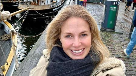 Genoveva Casanova, durante su viaje a Copenhague, en una foto que publicó en su perfil de Instagram