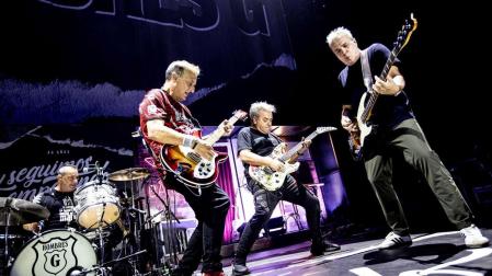 Hombres G en uno de sus conciertos