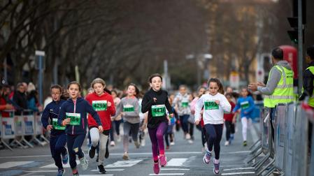 Fotos de la San Silvestre de Pamplona./