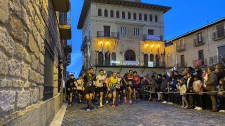 Salida de la San Silvestre de Olite