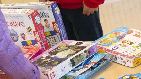 Imagen del mercadillo de intercambio de juguetes