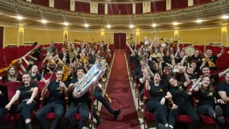 Concierto en Baluarte de la Joven Orquesta de Pamplona, esta tarde.