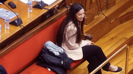 Rosa Peral, durante una de las sesiones del juicio