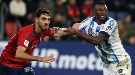 Catena y Sadiq, en un partido anterior
