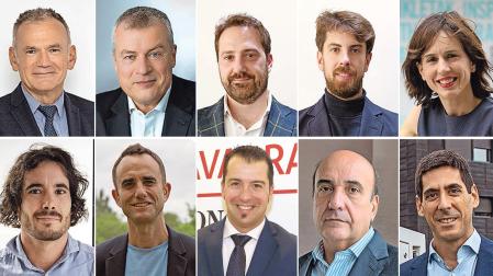 Martín Flores, Jochen Eickholt, Gonzalo y Diego Oliver, Ana Goyen, Javier Marín, Javier Villanueva, Eneko Sanz, Rafael Mateo y David Solé
