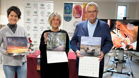 Nuria Garro, Villar López y Rafael Sánchez-Ostiz./