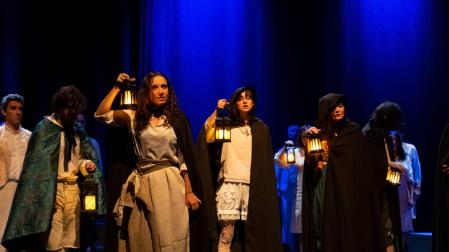 '1789', una obra coral escenificada el domingo en Villava por En la Chacena y la Coral San Miguel de Aoiz.