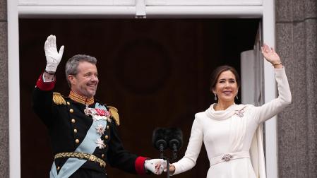 Proclamación de Federico X como rey de Dinamarca.