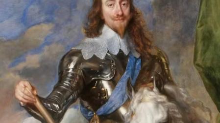Retrato de Carlos I a caballo, por Anton van Dyck