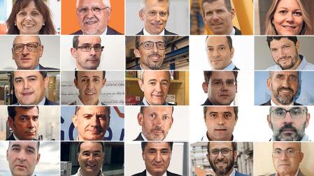 Yolanda Torres, Alfonso Antoñanzas, Ignacio Salazar, Gabriel Iturralde, Yolanda Falcón, Ignacio Razkin, Yann Le Bronnec, Manuel Turiel, Xabier Blanco, Guillermo García, Félix Guindulain, Mario Fálces, Jesús Uranga, Fernando Gil, Jesús Izcue, Íñigo Gomariz, Pedro María Busto, Juan José Suárez, Luis Unceta, Javier Creixell, Adrián Castillo, Álvaro Hurtado, Domingo Sánchez, Guillermo Redrado y Javier Egido