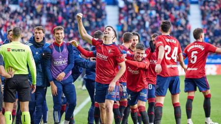 Fotos del Osasuna 3-2 Getafe de la jornada 21 de LaLiga./