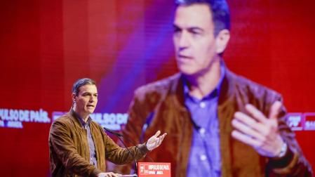 Pedro Sánchez, en la clausura de la convención del PSOE