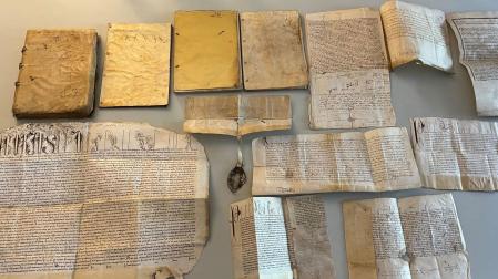 Documentos de los Marqueses de Falces donado al Archivo de Navarra