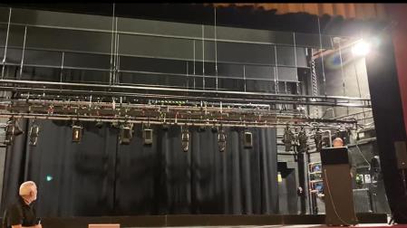 Vídeo con las mejoras en el escenario del Teatro Gayarre