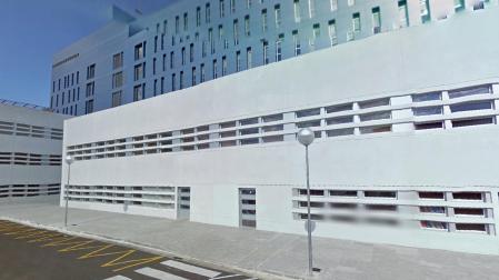 Hospital Santa Barbara, en Soria, donde fueron atendidos los menores