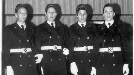 Mª José Goñi, Loli Sarabia, Amparo Bejarano e Inma Etayo