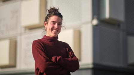 La chantreana Sara Zapata Ortiz de Apodaka acaba de asumir su cargo en la federación navarra