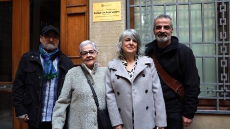 Fotos del homenaje a Kike Los Arcos, acordeonista del grupo Los Iruña’ko.