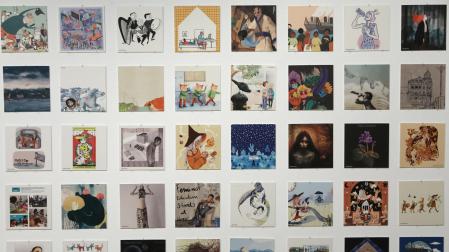Uno de los paneles que se puede visitar en la exposición, en el Pabellón de Mixtos de la Ciudadela