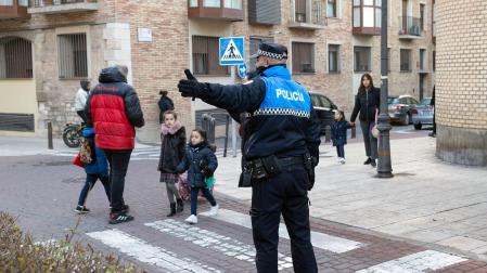 Fotos de la Policía Municipal de Tudela