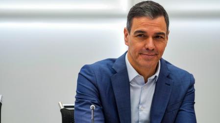 El presidente del Gobierno, Pedro Sánchez durante la reunión de la Comisión Ejecutiva Federal este lunes en Madrid