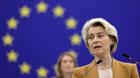 Ursula von der Leyen, presidenta de la Comisión Europea