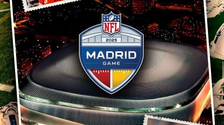 Foto promocional del partido de NFL que se jugará en España en 2025
