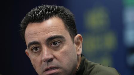 Xavi Hernández, en su comparecencia previa al partido ante el Granada
