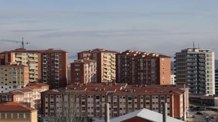 Vista del barrio de Santa María la Real