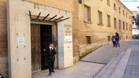 Imagen de la entrada al centro de salud Tudela Oeste-Gayarre, que será objeto de una renovación y ampliación de espacios