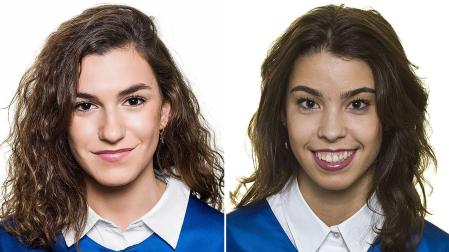 Sonia Irisarri y Cristina Arricibita