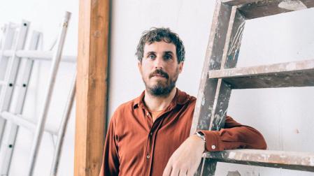 El artista pamplonés Fermín Jiménez Landa