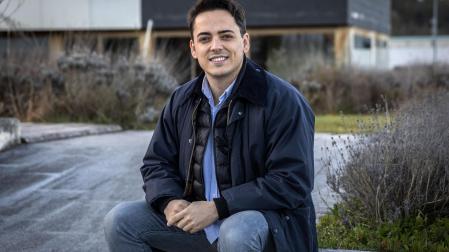 David Doménech López fotografiado en Pamplona