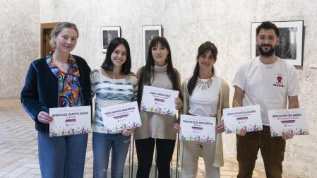 Premiados del XXXIII Certamen Literario en euskera