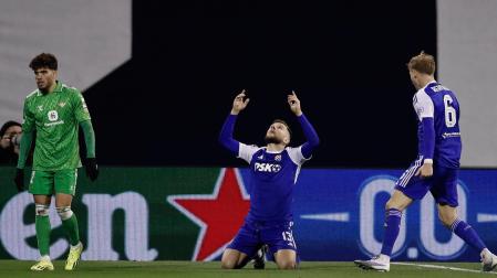 El Betis empata en Zagreb y se despide en los dieciseisavos de final
