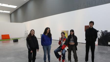 De izda. a dcha: Paula Vilageliu, Inés Aubert, Las Nenas (Ana Sagüés y Cristina Tomás) y Eloy Pueyo