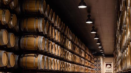 Imagen de una bodega del Grupo Marqués del Atrio, que cumple 125 años