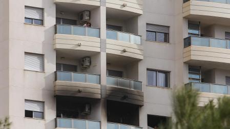 Edificio donde ha tenido lugar el incendio