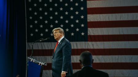 El expresidente de EEUU Donald Trump