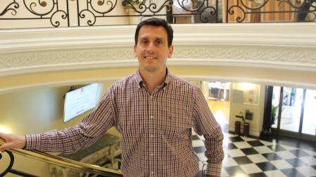Carlos Beaumont Caminos, coordinador del PAIME en el Colegio de Médicos de Navarra
