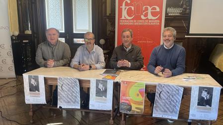 La Federación de Coros de Navarra ha presentado este martes su programación de 2024