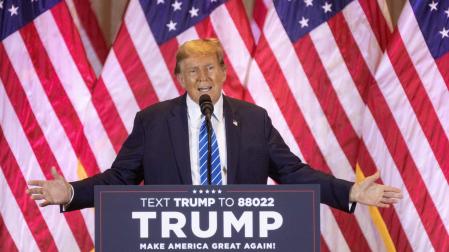 Donal Trump, en la jornada del Supermartes