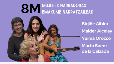 Cuatro narradoras celebran el Día de la Mujer esta tarde en la Biblioteca de Navarra.